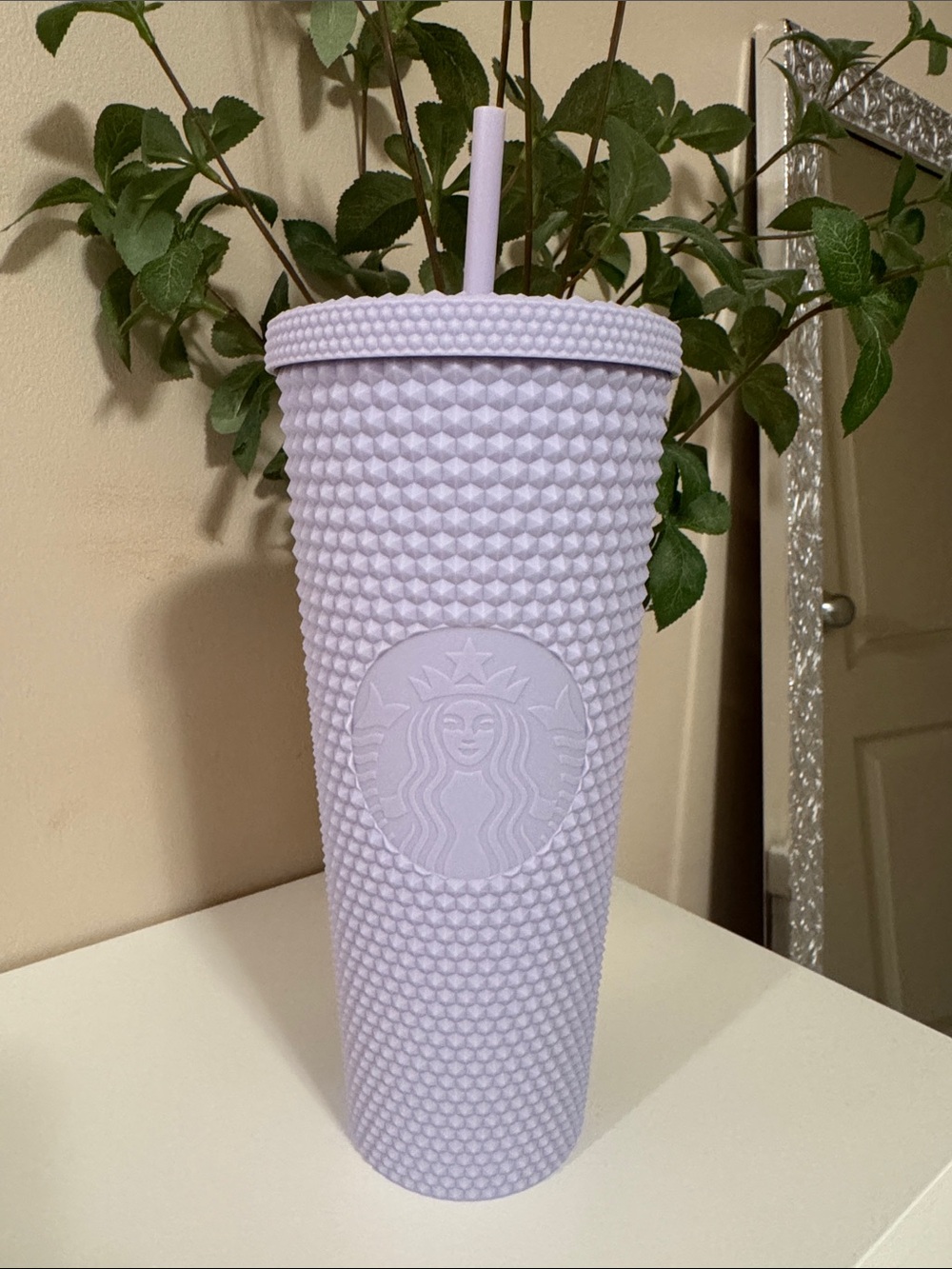 Starbucks Lilac Studded Tumbler